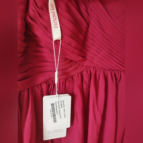 NWT - JJ's House lace Chiffon Short Flowy Sleeveless Dress - Size 10 - Picture 9 of 10